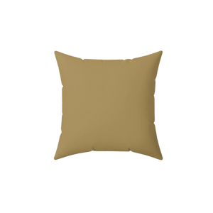 Ash Mustard Faux Suede Pillow