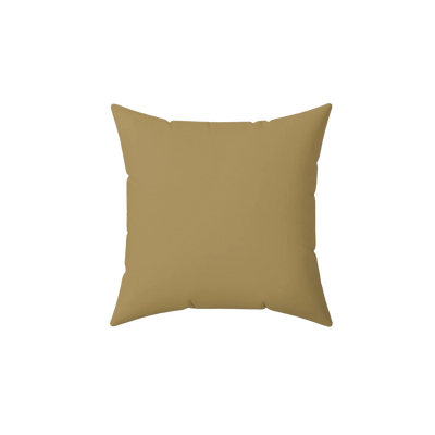 Ash Mustard Faux Suede Pillow