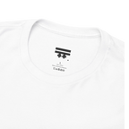 Be You rainbow script essential t-shirt, royal blue, inner neck tag detail, 100% cotton, FREEBRD Pride Gear.