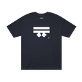 Freebrd Logo Classic T-Shirt in black, with a white Freebrd Logo on the chest.