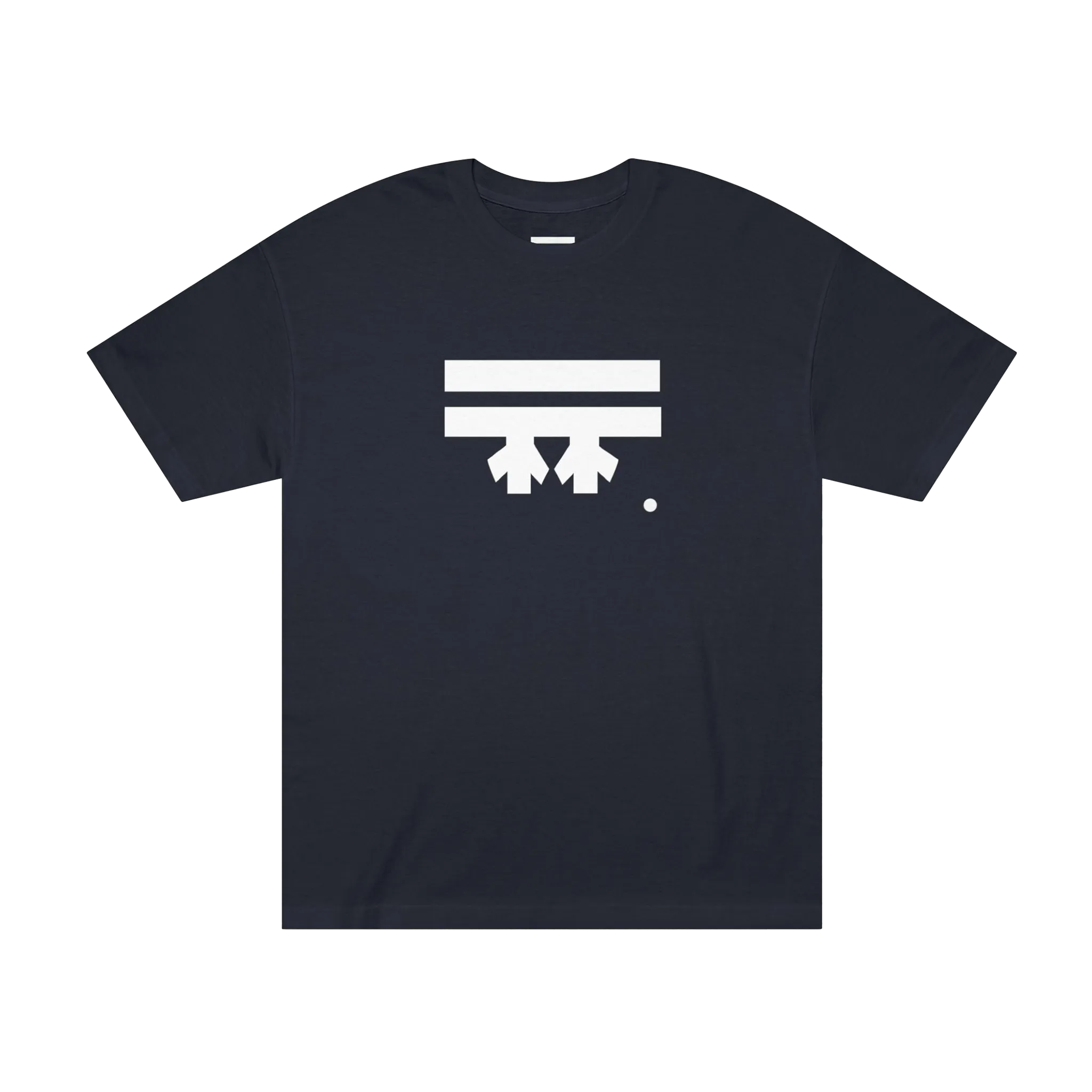 Freebrd Logo Classic T-Shirt in black, with a white Freebrd Logo on the chest.
