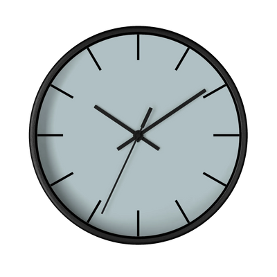 Cool Silver Wall Clock