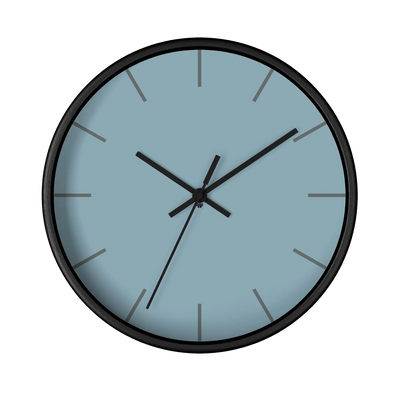 Danish Blue Wall Clock