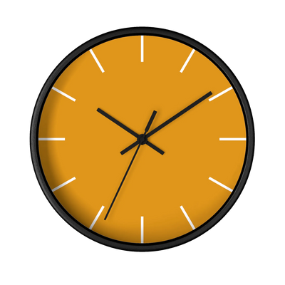 Dixie Orange Wall Clock