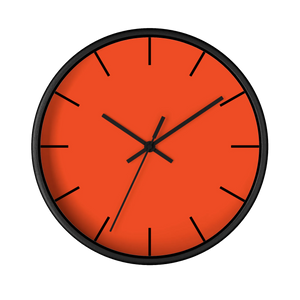Dragon Fire Red Wall Clock