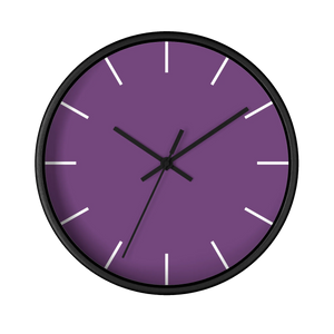 Garlic Purple Wall Clock