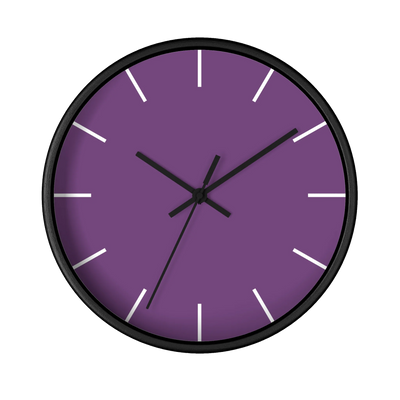 Garlic Purple Wall Clock