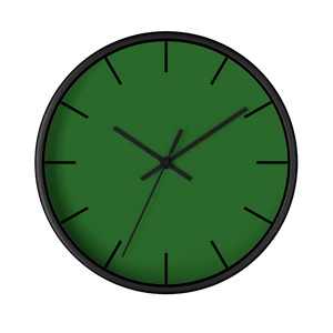 Mughal Green Wall Clock