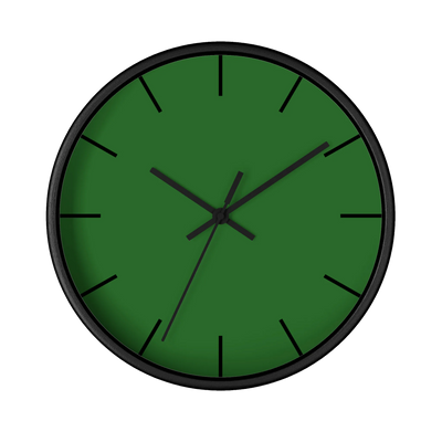 Mughal Green Wall Clock