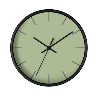 Schist Green Wall Clock