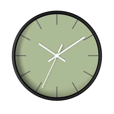 Schist Green Wall Clock