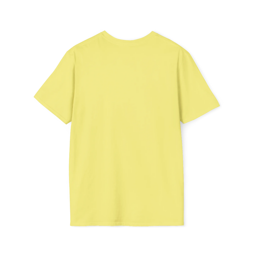A back view of the cornsilk women's rights are human rights t-shirt.