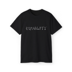 EQUALITY Purple Script Cotton Tee
