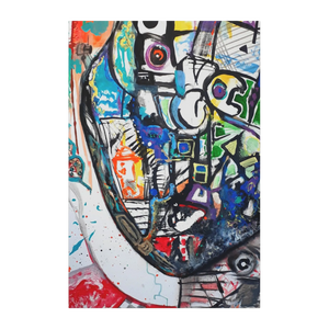 "Frankly" Surrealist Abstract Canvas