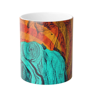 Abstract Bare Lady Art Mug