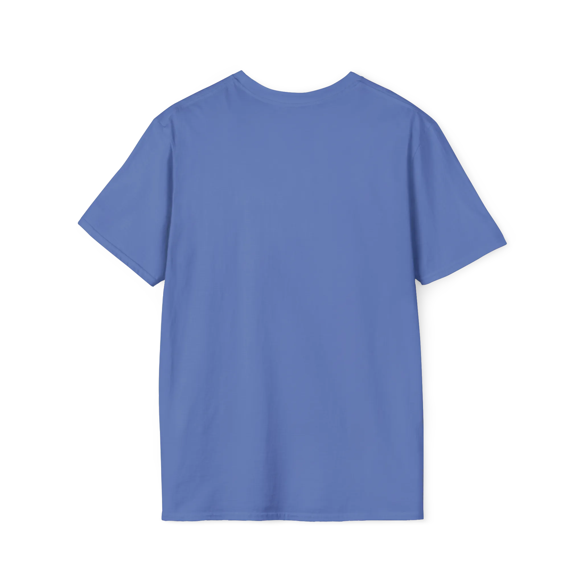 A back view of the iris women's rights are human rights t-shirt.