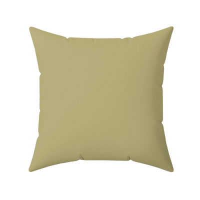 Khaki Olive Faux Suede Pillow