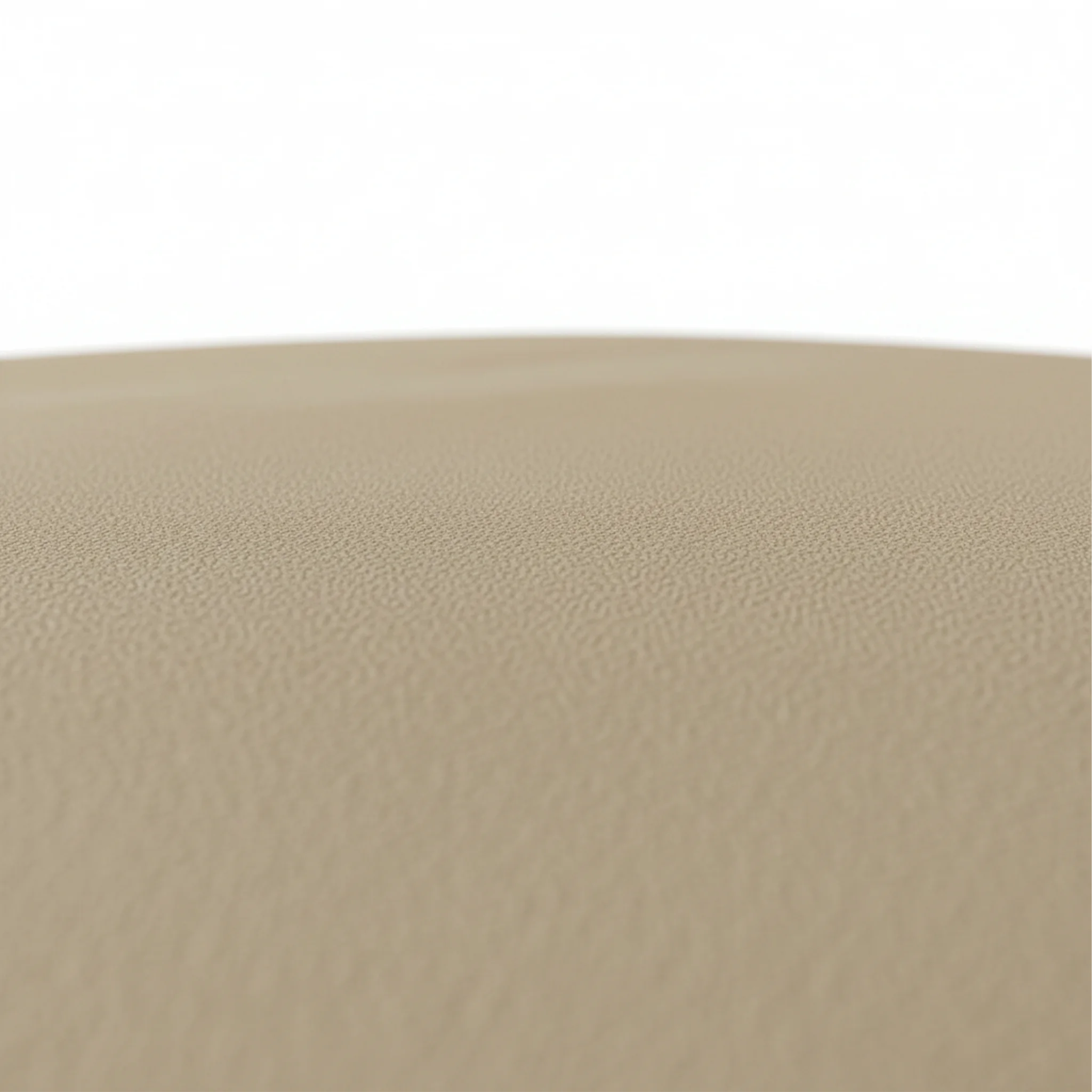 Close-up macro texture shot of natural jute beige faux suede pillow surface at low angle, 18x18 throw pillow detail.