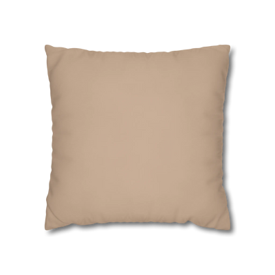 Rodeo Dust Beige Polyester Canvas Pillow Cover