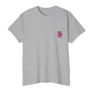 Baby Pink Clock It Pocket Tee