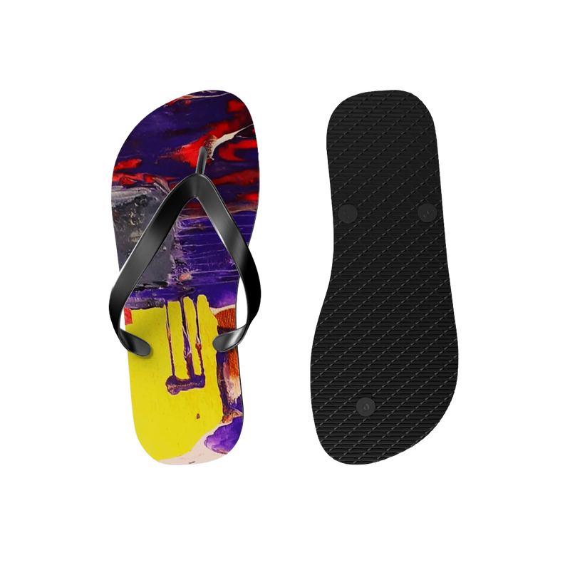 TRIBAL WAVE FLIP FLOPS