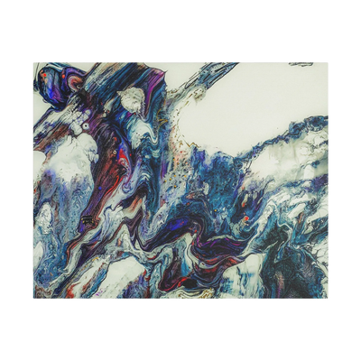 "Afrostar" Abstract Canvas Wall Art