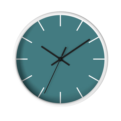 Bismark Teal Wall Clock