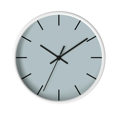 Cool Silver Wall Clock