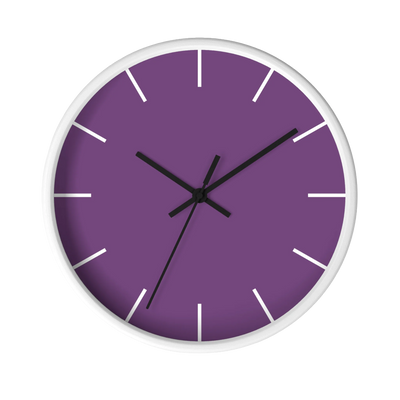 Garlic Purple Wall Clock