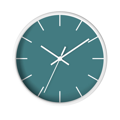 Bismark Teal Wall Clock