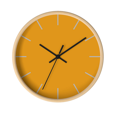 Dixie Orange Wall Clock