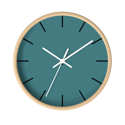 Bismark Teal Wall Clock