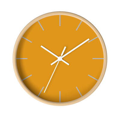 Dixie Orange Wall Clock