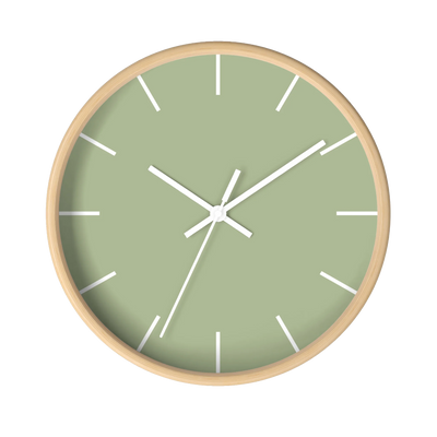 Schist Green Wall Clock