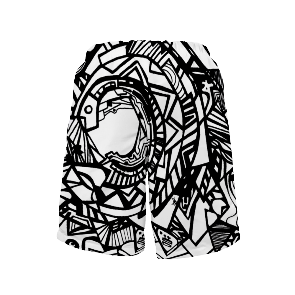 White "Zonch" | Swim Trunks