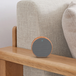 Load image into Gallery viewer, Wood Grain Bluetooth Speaker |  Grey Face
