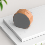 Load image into Gallery viewer, Wood Grain Bluetooth Speaker |  Grey Face
