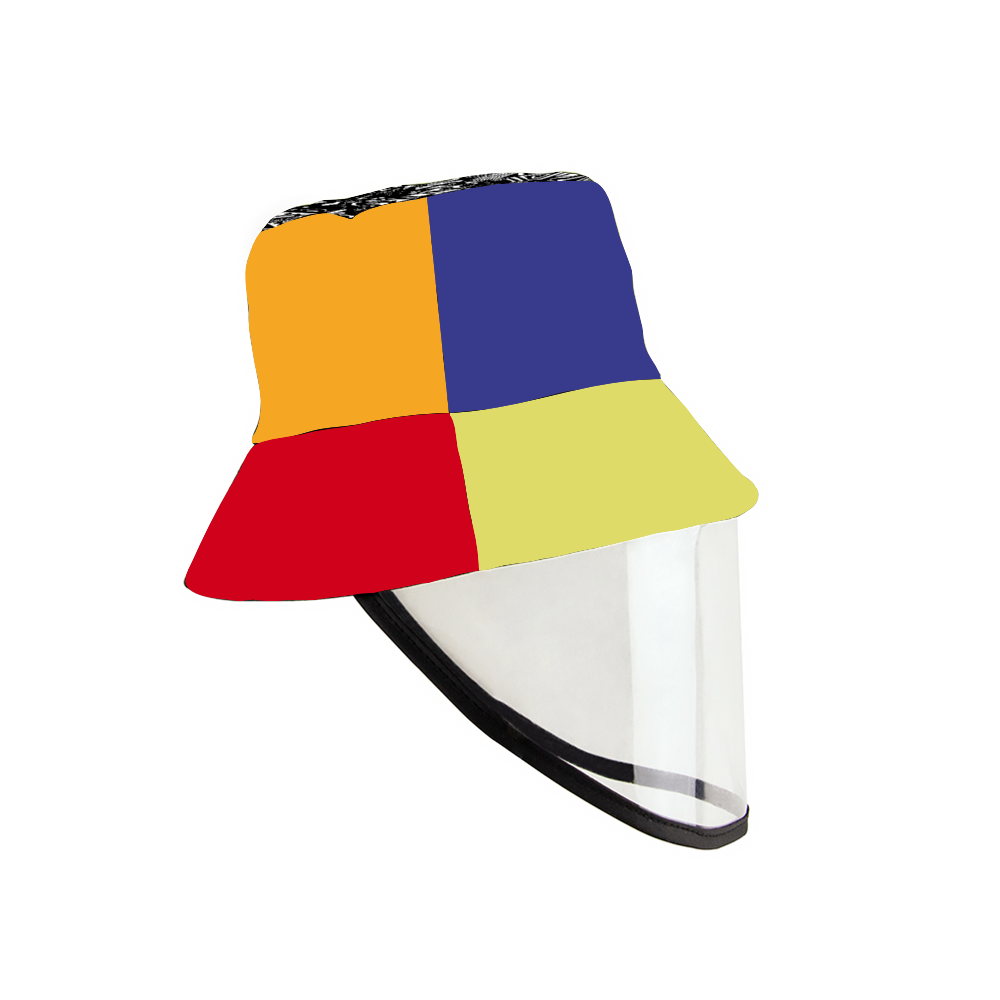 "Medicolo" |  Kids Bucket Hat | Removable Face Shield