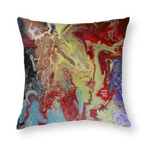 "Red Rain" | Short Plush Pillowcase