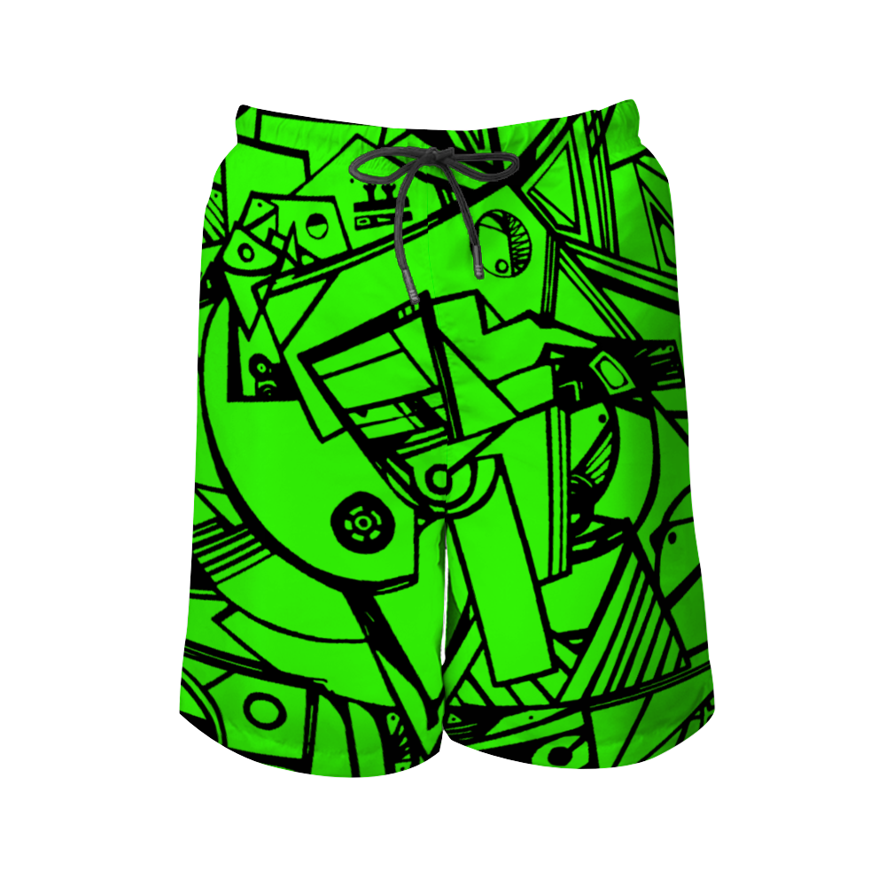 "Ecliptic" LG | Unisex Swim Trunks 