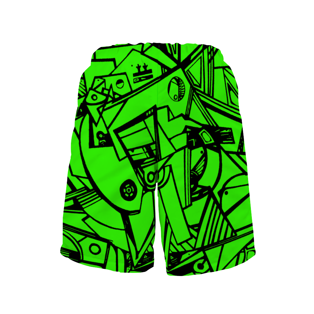 "Ecliptic" LG | Unisex Swim Trunks 