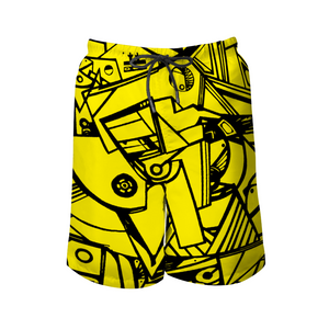 "Ecliptic" NY | Unisex Swim Trunks