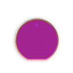 Load image into Gallery viewer, Wood Grain Bluetooth Speaker | Fuchsia Face
