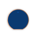 Load image into Gallery viewer, Wood Grain Bluetooth Speaker | Blue Face
