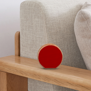 Red Face | Wood Grain Bluetooth Speaker