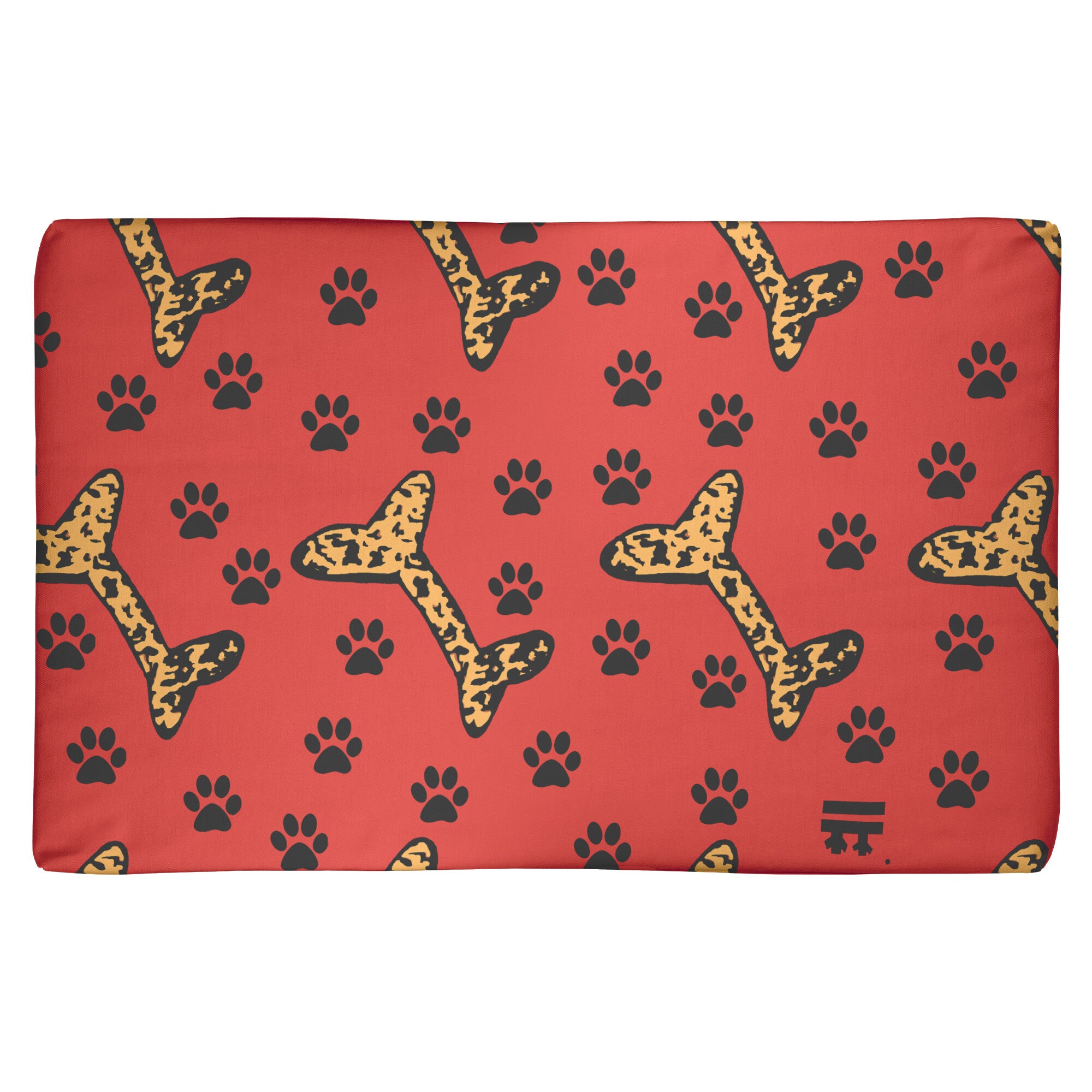 Red Cheetah |  "BonePaw" Pet Comfort Mat