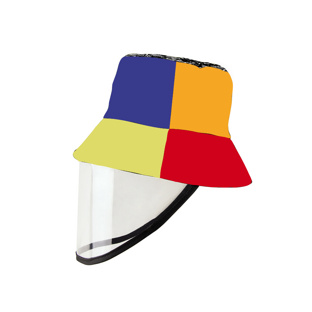 "Medicolo" |  Kids Bucket Hat | Removable Face Shield