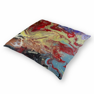 "Red Rain" | Short Plush Pillowcase