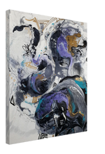 Load image into Gallery viewer, Jasmine Jackson Artwork #FREEBRD Original &quot;BIDDY&quot;  Canvas Print Visual Artwork  | Modern Home Decor  | Suitable for homes, offices, hotels, cafes, living rooms, study, bedrooms, restaurants, hallways, and lounges.
