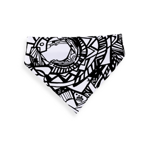 White "Zonch" | Pet Bandana